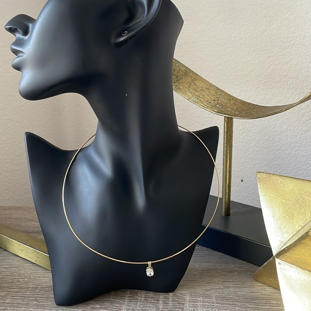 Statement Gold Necklace N1063 - Picture 7 of 7